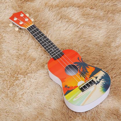 工厂批发21寸尤克里里ukulele乐器小吉他乌克丽丽制作太空系列